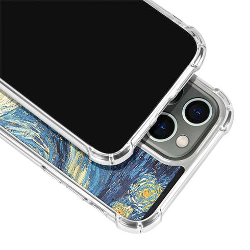 Vincent Van Gogh The Starry Night iPhone 13 Pro Clear Case