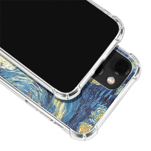 Vincent Van Gogh The Starry Night iPhone 14 Plus Clear Case