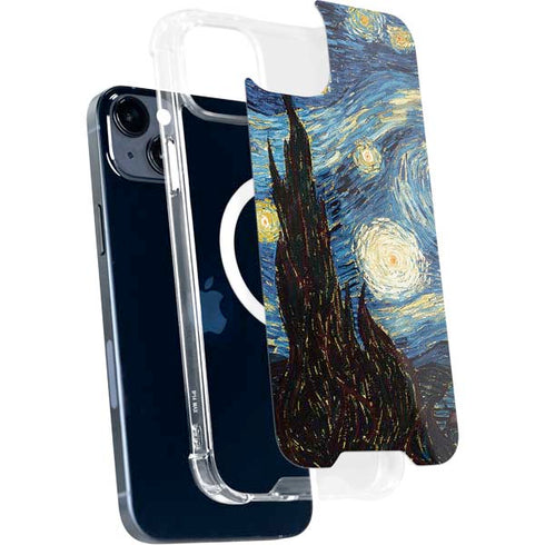Vincent Van Gogh The Starry Night iPhone 14 Plus MagSafe Case