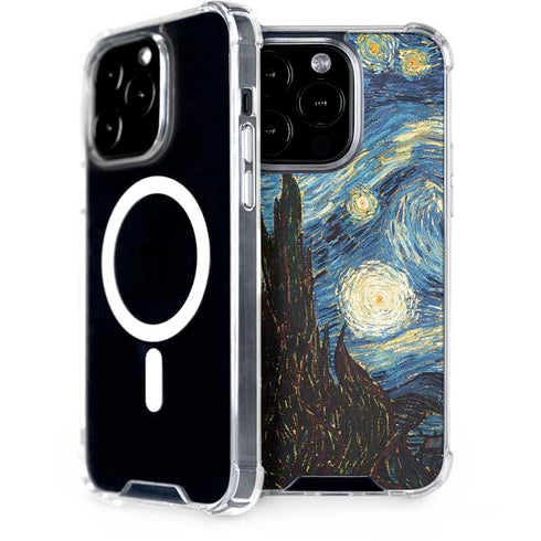 Vincent Van Gogh The Starry Night iPhone 14 Pro MagSafe Case