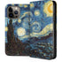 Vincent Van Gogh The Starry Night iPhone 14 Pro Max Folio Case