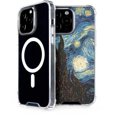 Vincent Van Gogh The Starry Night iPhone 14 Pro Max MagSafe Case