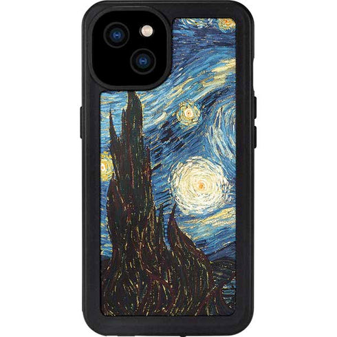van Gogh - The Starry Night by Van Gogh iPhone 15 Plus Waterproof Case