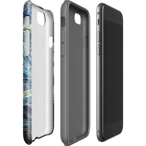 Vincent Van Gogh The Starry Night iPhone SE (2nd & 3rd Gen) Pro Case