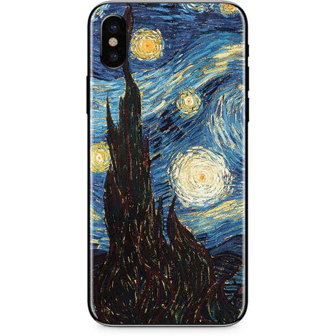 Vincent Van Gogh The Starry Night iPhone X Skin