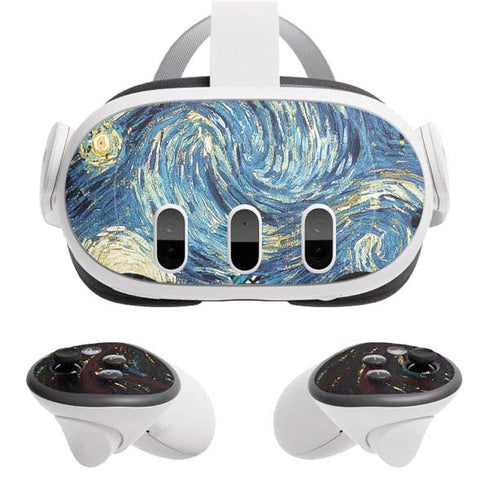 van Gogh - The Starry Night by Van Gogh Meta Quest 3 Skin