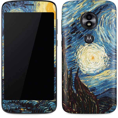 Vincent Van Gogh The Starry Night Moto E5 Play Skin