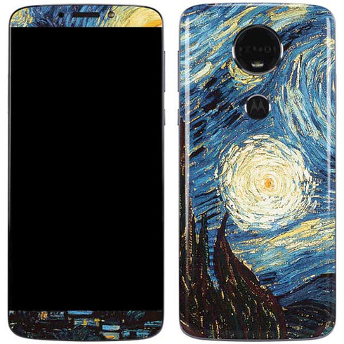 Vincent Van Gogh The Starry Night Moto E5 Plus Skin