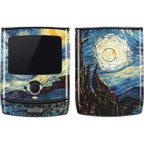 Vincent Van Gogh The Starry Night Motorola RAZR Skin
