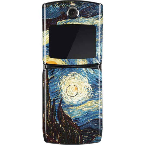 Vincent Van Gogh The Starry Night Motorola RAZR Skin
