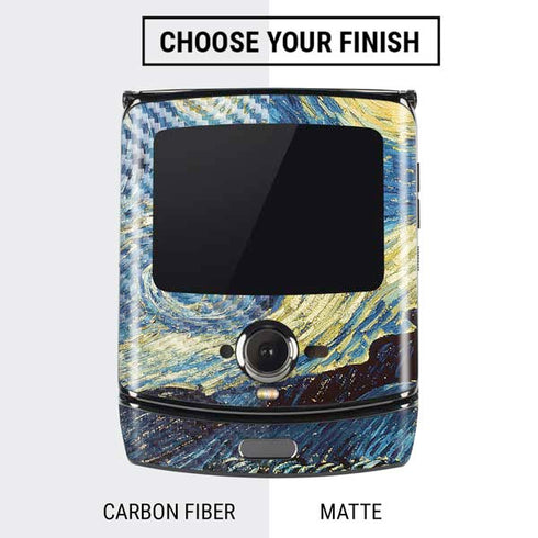 Vincent Van Gogh The Starry Night Motorola RAZR Skin