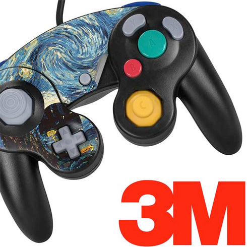 Vincent Van Gogh The Starry Night Nintendo GameCube Controller Skin