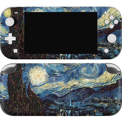 Vincent Van Gogh The Starry Night Nintendo Switch Lite Skin