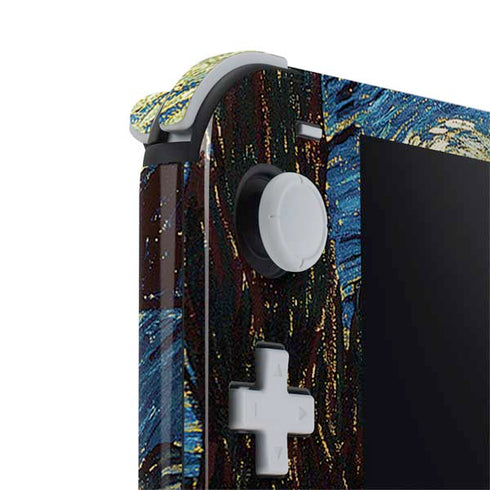 Vincent Van Gogh The Starry Night Nintendo Switch Lite Skin