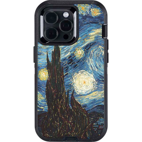 van Gogh - The Starry Night by Van Gogh Otterbox Defender iPhone Skin