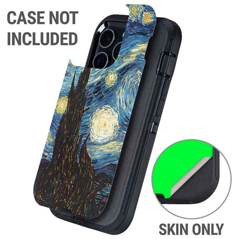 van Gogh - The Starry Night by Van Gogh Otterbox Defender iPhone Skin
