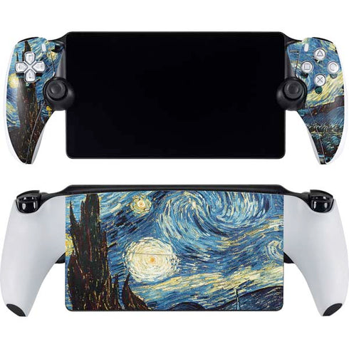 Van Gogh - The Starry Night by Van Gogh PlayStation Portal Remote Player Skin