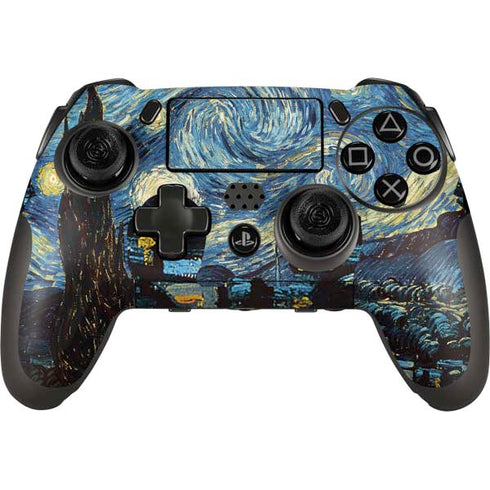 Vincent Van Gogh The Starry Night PlayStation Scuf Vantage 2 Controller Skin