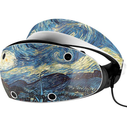 Vincent Van Gogh The Starry Night PlayStation VR2 Skin