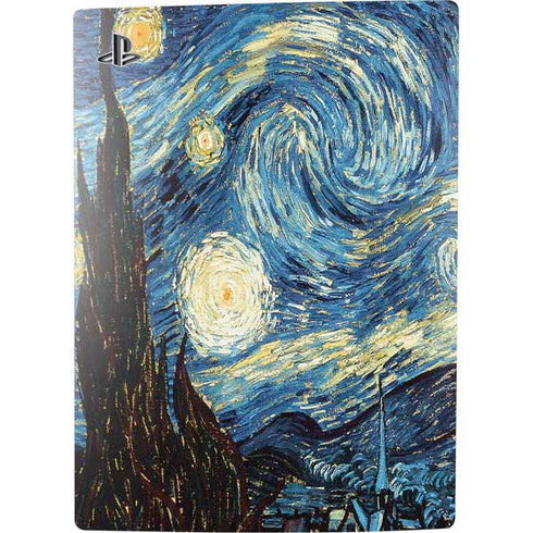 Vincent Van Gogh The Starry Night PS5 Console Skin