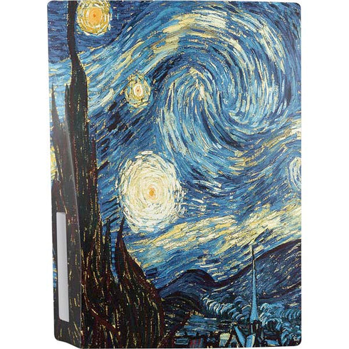 Vincent Van Gogh The Starry Night PS5 Console Skin