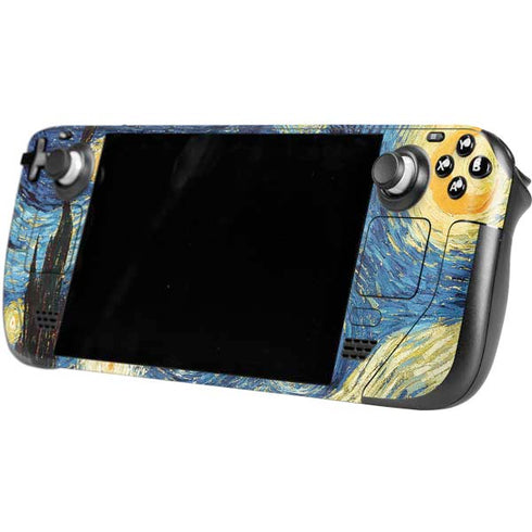 Vincent Van Gogh The Starry Night Steam Deck Handheld Gaming Computer Skin