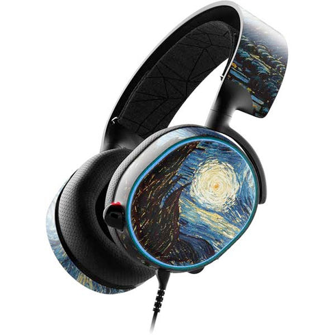 Vincent Van Gogh The Starry Night SteelSeries Arctis 3 Skin