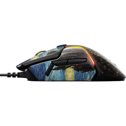 Vincent Van Gogh The Starry Night SteelSeries Rival 600 Gaming Mouse Skin