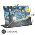 Vincent Van Gogh The Starry Night Universal Laptop 18in (14.6 x 10.6in) Skin