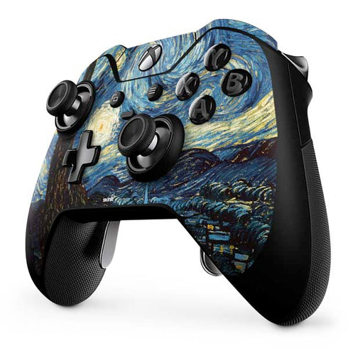 Vincent Van Gogh The Starry Night Xbox One Elite Controller Skin