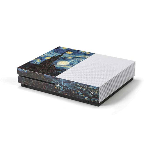 Vincent Van Gogh The Starry Night Xbox One S Console Skin