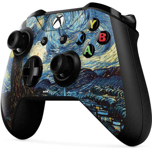Vincent Van Gogh The Starry Night Xbox One X Controller Skin