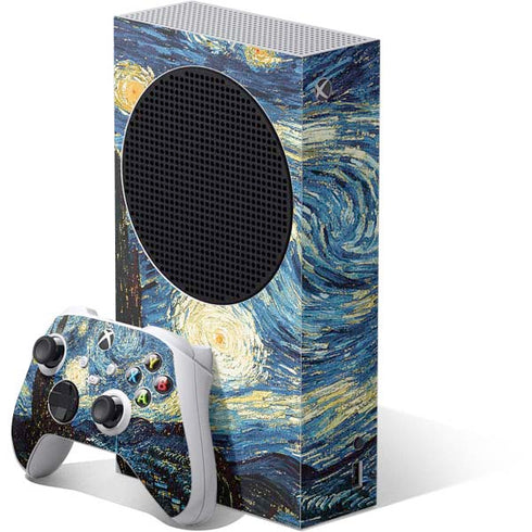 Vincent Van Gogh The Starry Night Xbox Series S Bundle Skin