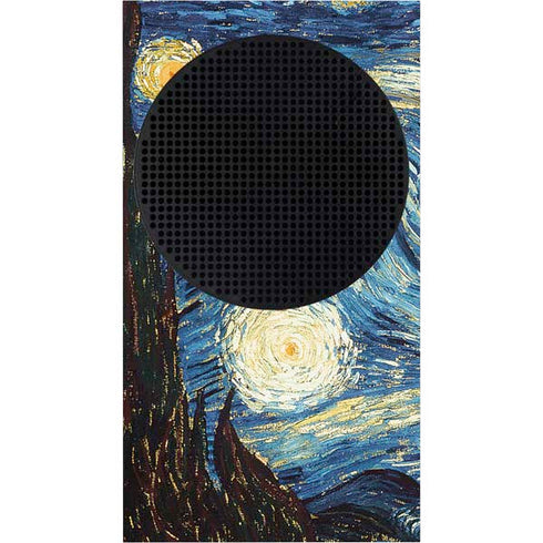 Vincent Van Gogh The Starry Night Xbox Series S Console Skin
