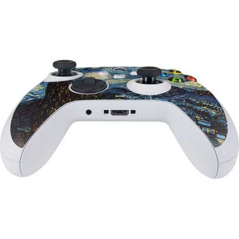 Vincent Van Gogh The Starry Night Xbox Series S Controller Skin