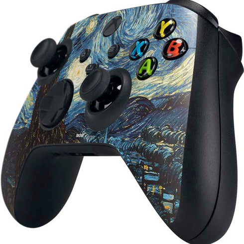 Vincent Van Gogh The Starry Night Xbox Series X Controller Skin