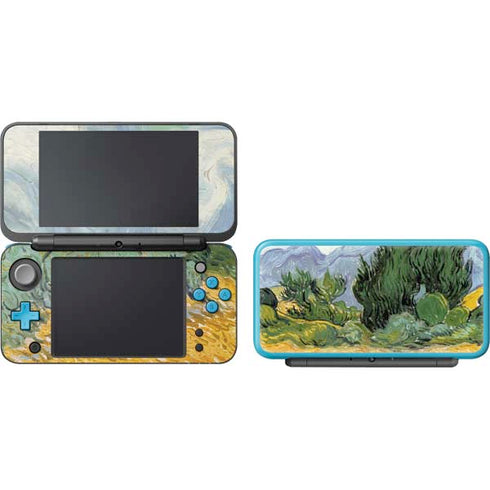 Vincent Van Gogh Wheatfield with Cypresses Nintendo 2DS XL (2017) Skin