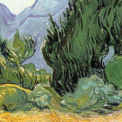 Vincent Van Gogh Wheatfield with Cypresses Nintendo 2DS XL (2017) Skin