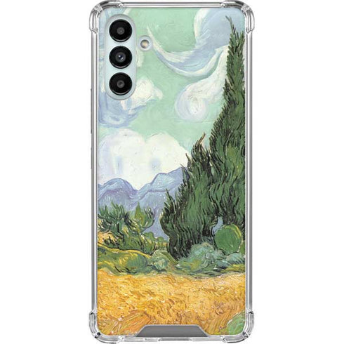 Vincent Van Gogh Wheatfield with Cypresses Galaxy A13 5G Clear Case