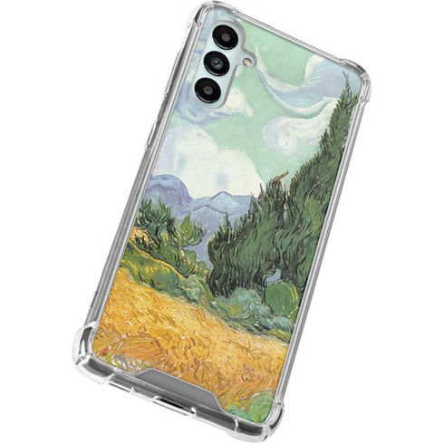 van Gogh - Wheatfield with Cypresses by Van Gogh Galaxy A15 5G Clear Case