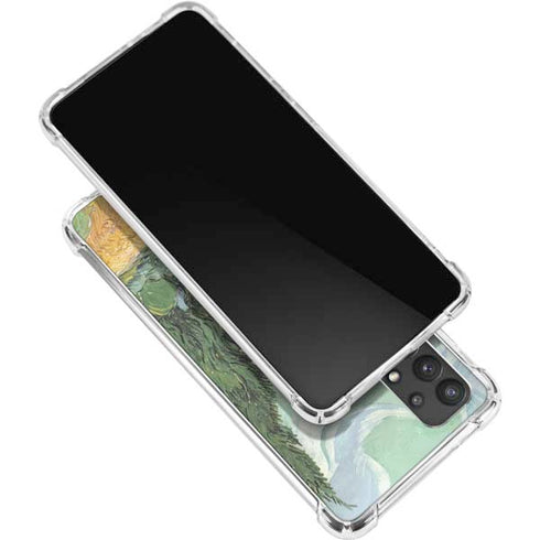 Vincent Van Gogh Wheatfield with Cypresses Galaxy A32 5G Clear Case