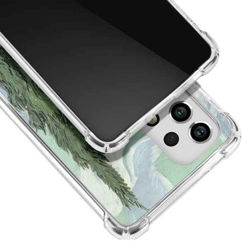Vincent Van Gogh Wheatfield with Cypresses Galaxy A53 5G Clear Case