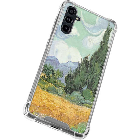 van Gogh - Wheatfield with Cypresses by Van Gogh Galaxy A54 5G Clear Case
