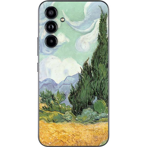 Vincent Van Gogh Wheatfield with Cypresses Galaxy A54 5G Skin