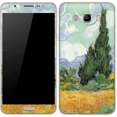 Vincent Van Gogh Wheatfield with Cypresses Galaxy J7 Skin