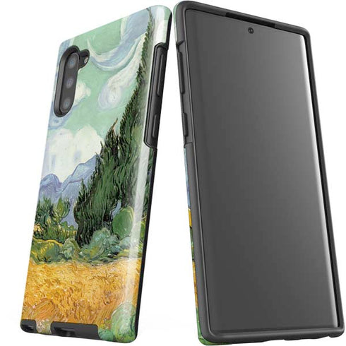 Vincent Van Gogh Wheatfield with Cypresses Galaxy Note 10 Pro Case