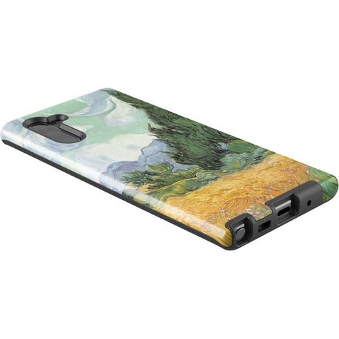 Vincent Van Gogh Wheatfield with Cypresses Galaxy Note 10 Pro Case