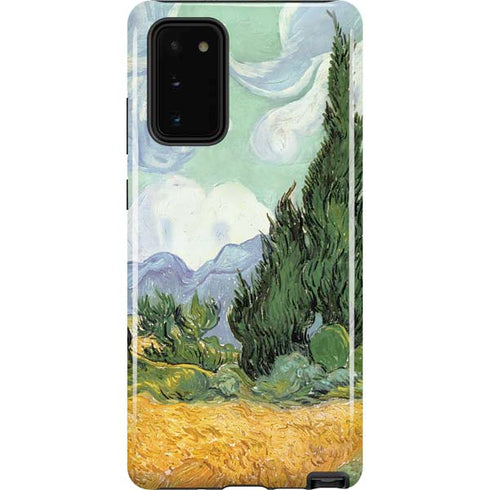 Vincent Van Gogh Wheatfield with Cypresses Galaxy Note20 5G Pro Case
