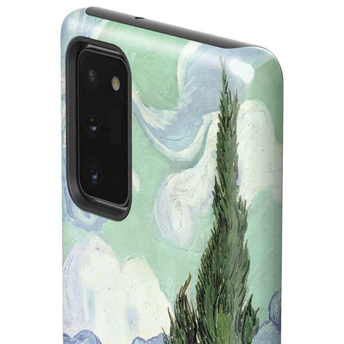 Vincent Van Gogh Wheatfield with Cypresses Galaxy Note20 5G Pro Case