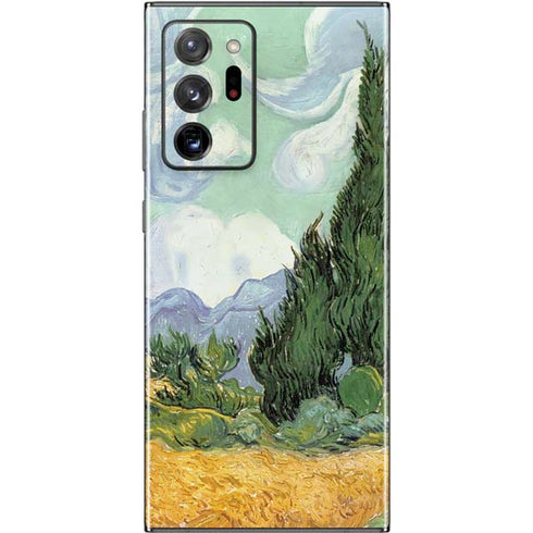Vincent Van Gogh Wheatfield with Cypresses Galaxy Note20 Ultra 5G Skin